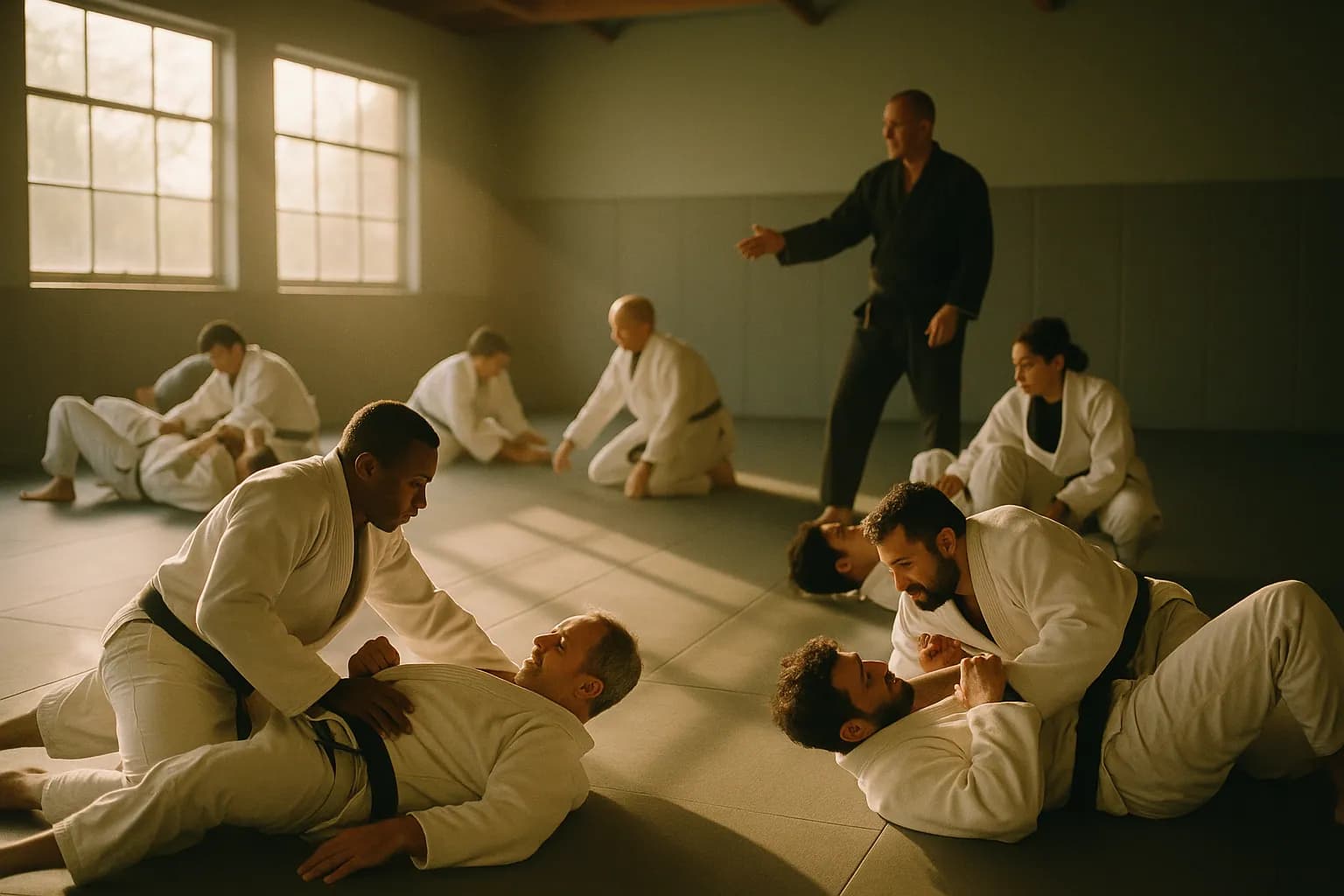 KIN Brazilian Jiu Jitsu academy hero treatment